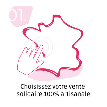 Etape 1 : choisir une vente 100% artisanale